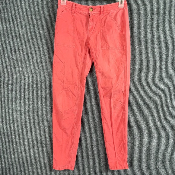 Vineyard Vines Pants - Vineyard Vines Pants Womens 0‎ Pink Skinny Cotton Blend Lightweight Comfort Golf